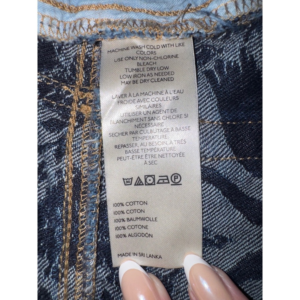 Free People We The Free Eden Slouch Swan Song Jeans Size 31 (Sold Out Color-way) - Picture 12 of 14